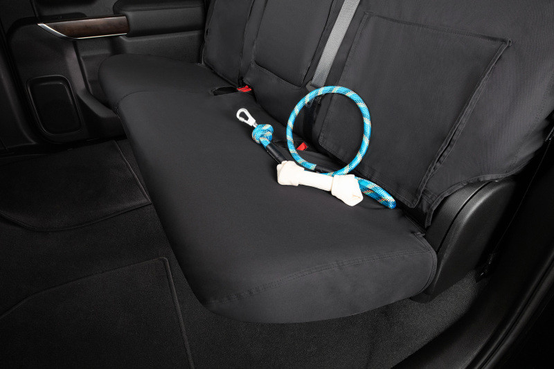 Covercraft 02 Cadillac Escalade/ Polycotton SeatSaver Custom Front Row Seat Covers - Charcoal - SS3301PCCH Photo - out of package