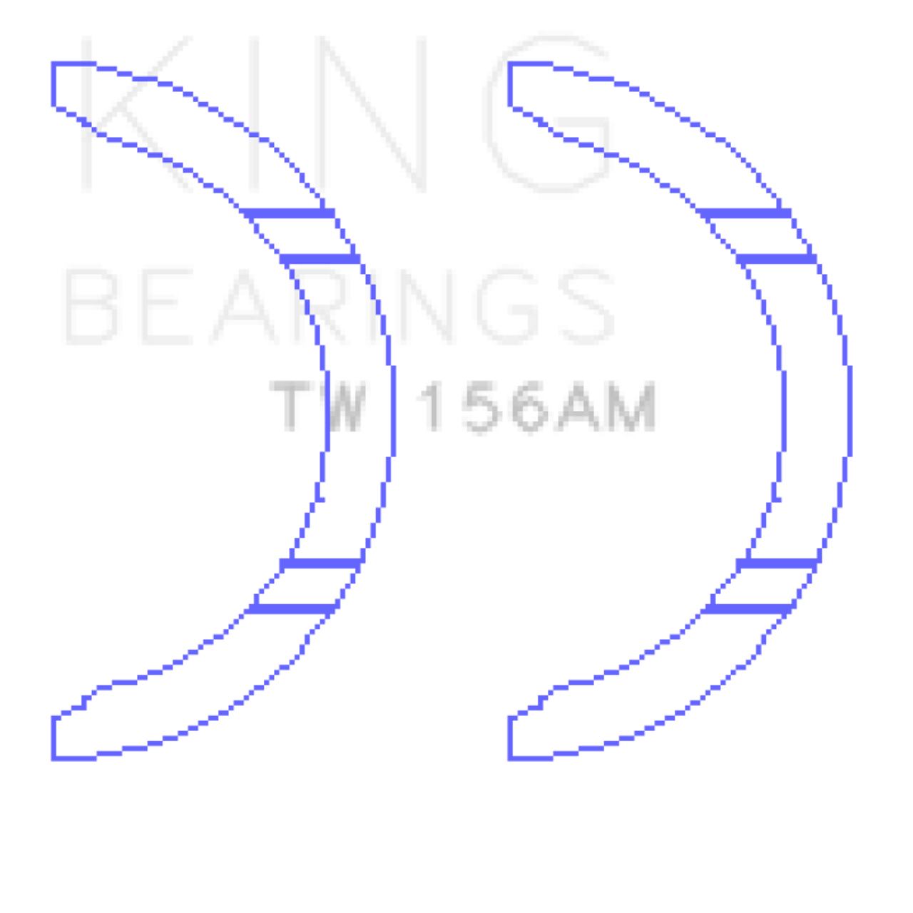 King Mazda FP/FS Thrust Washer Set - TW156AM