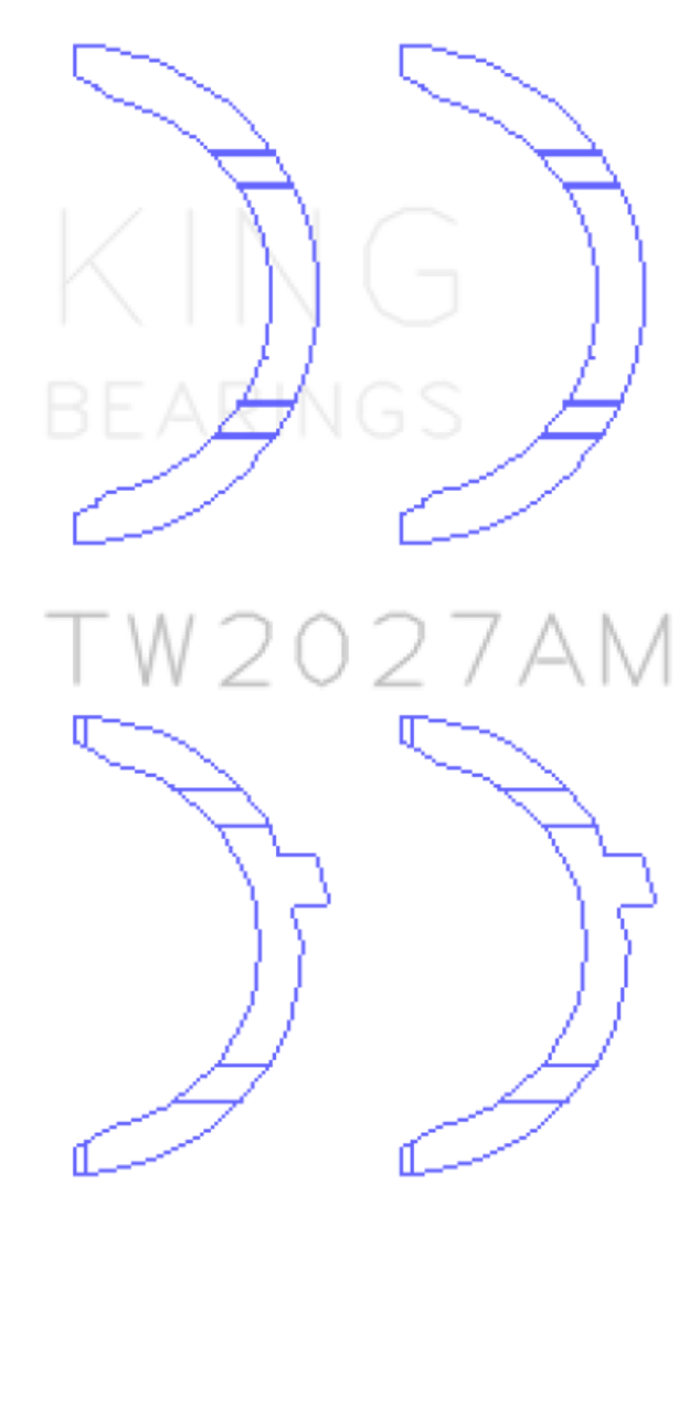 King AUDI AAH, BUG, CCWA,CTBA Thrust Washer Set - TW2027AM