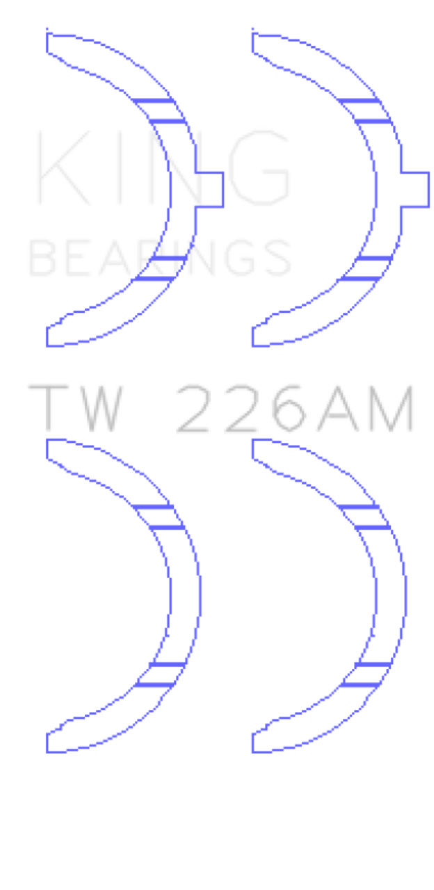 King Toyota 3SGTE Thrust Washer Set - TW226AM