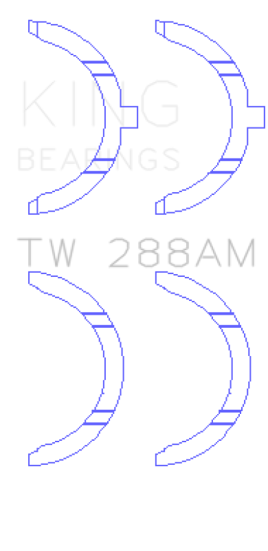 King Toyota 2UZ Thrust Washer Set - TW288AM