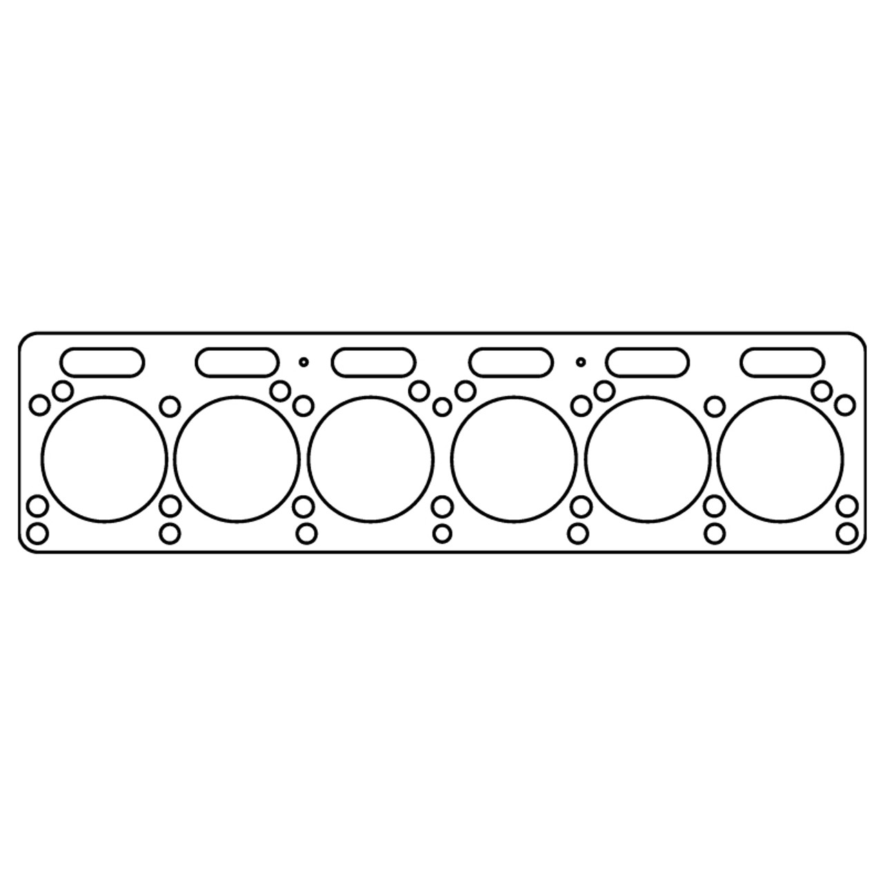 Cometic 1950 Jaguar Mark V L6 3.5L .043in CFM-20 Cylinder Head Gasket - 84mm Bore - C14067-043