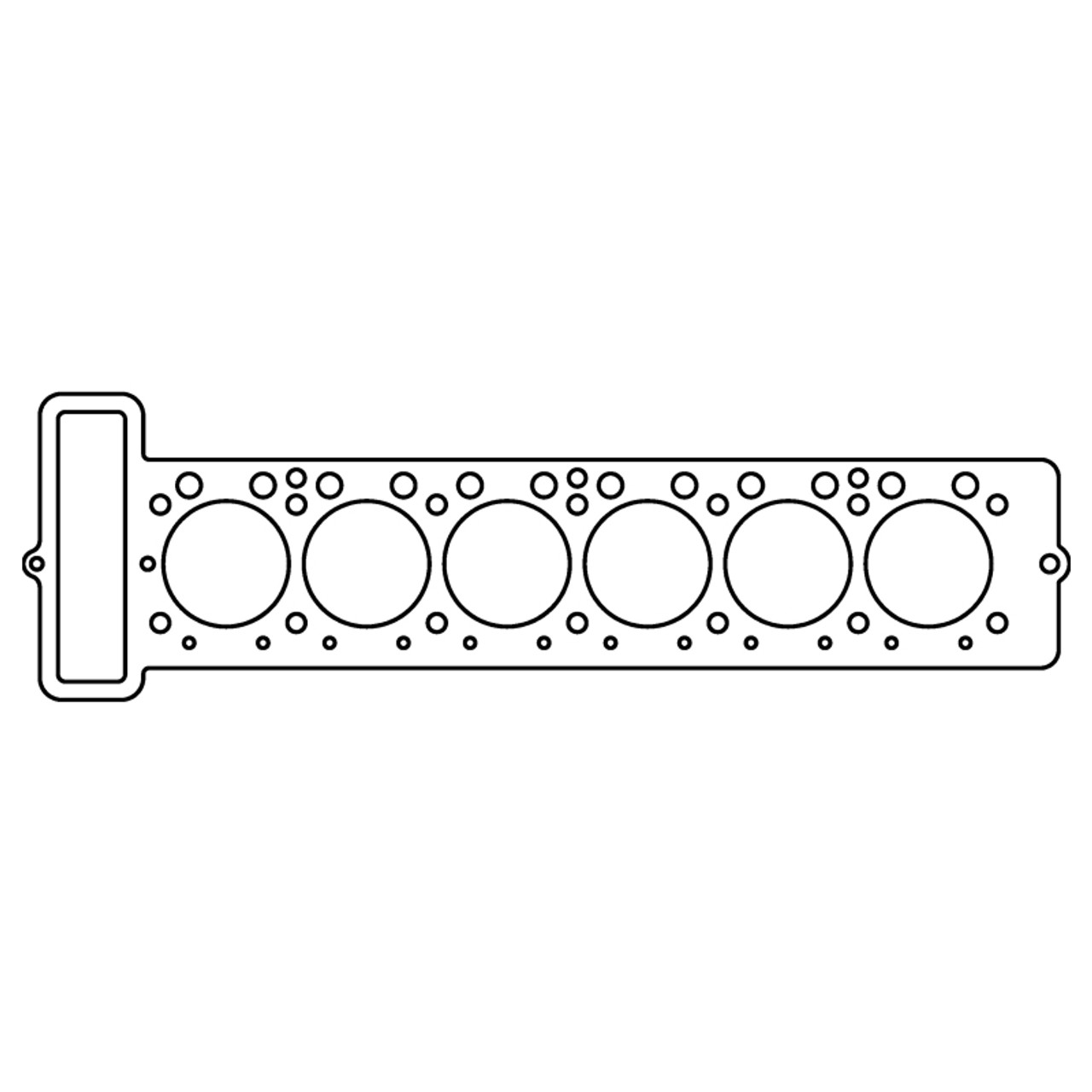 Cometic Lamborghini 3.5L V12 .059in CFM-20 Cylinder Head Gasket - 83mm Bore - RHS - C14104-059