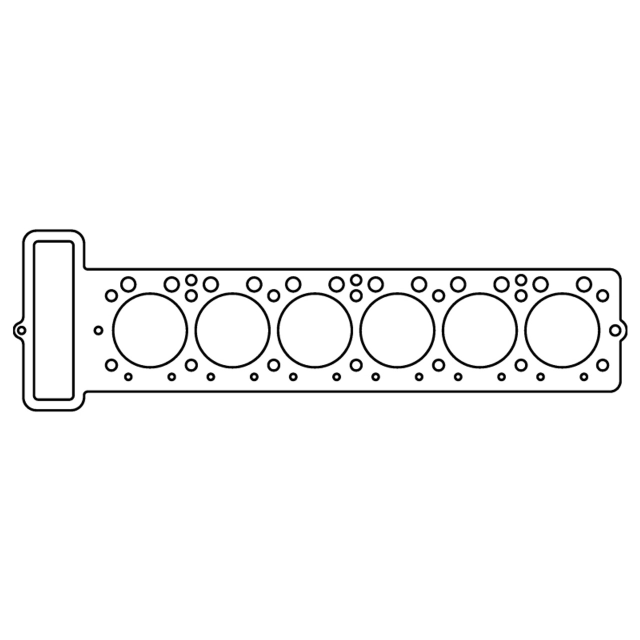 Cometic Lamborghini 3.5L V12 .059in CFM-20 Cylinder Head Gasket - 83mm Bore - LHS - C14105-059