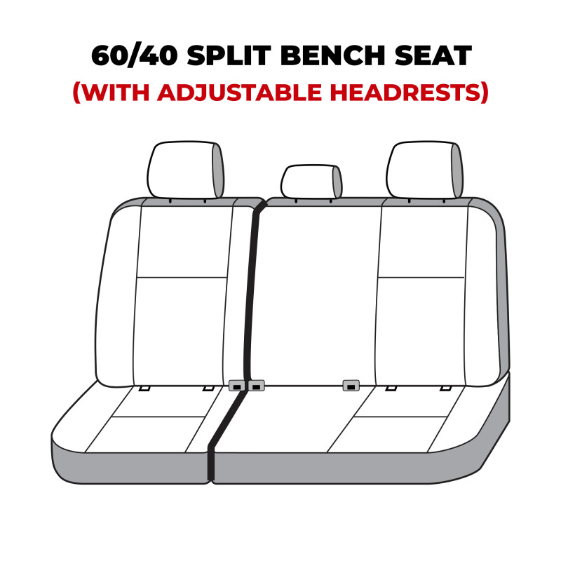 Covercraft 21-23 Chevrolet Tahoe Polycotton SeatSaver Custom Third Row Seat Covers - Tan - SS7534PCTN Photo - out of package