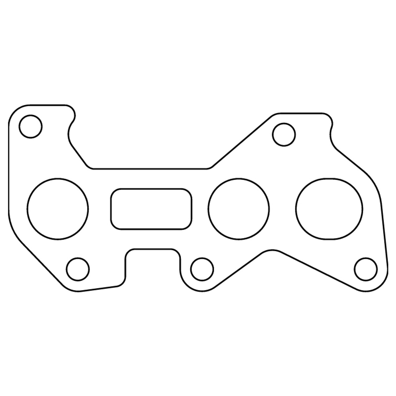 Cometic Toyota 1JZ-GTE 2.5L I6 (VVTi Only) .060in HTS Exhaust Manifold Gasket - C14119-060