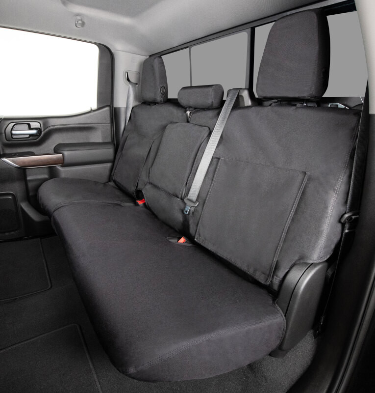 Covercraft Endura Waterproof Polyester SeatSaver Custom Second Row Seat Covers - SS8368WFBK Photo - out of package
