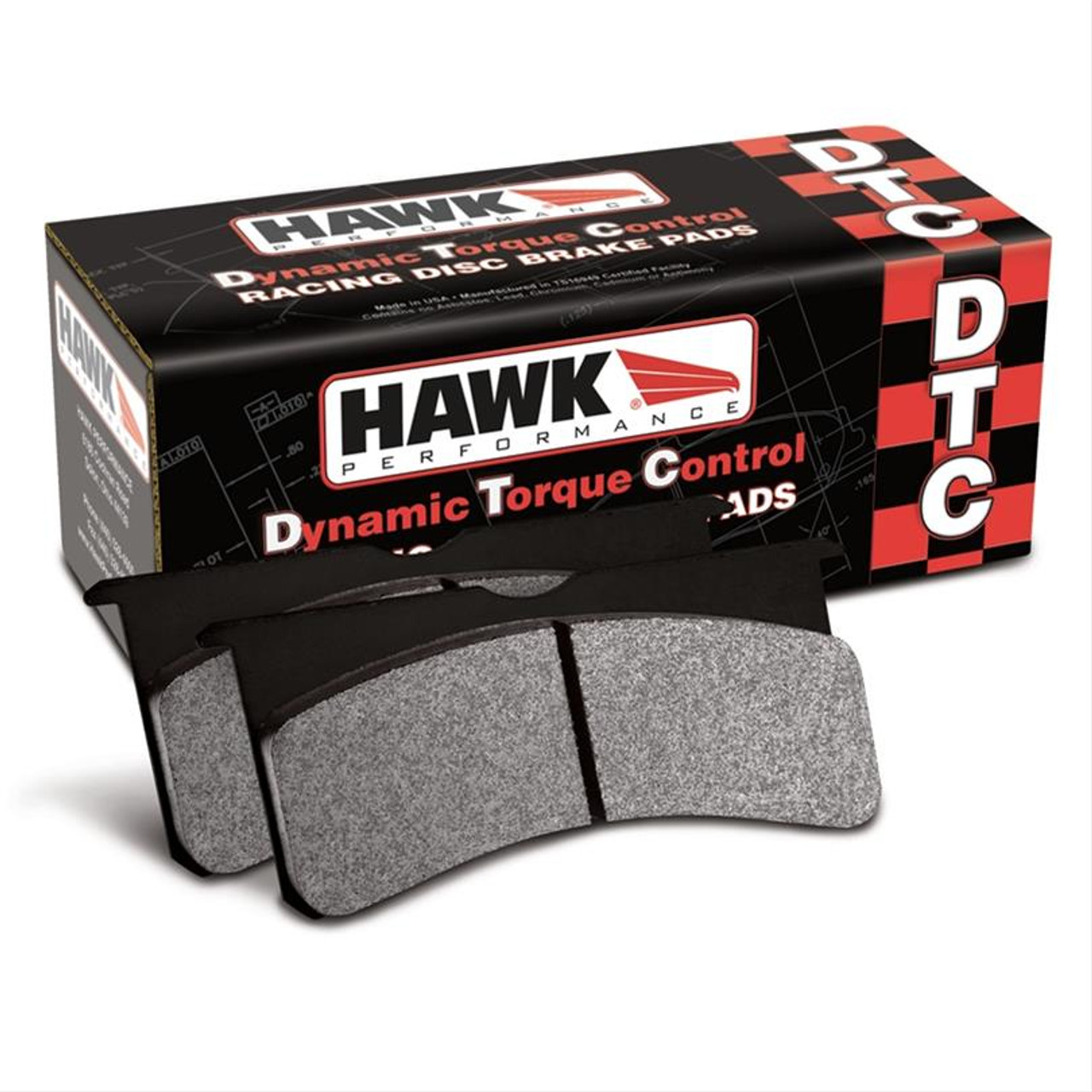 Hawk - DTC-70 Brake Pads - Rear - 09-15 CTS-V / 12-15 ZL1 / 04-07 CTS-V / 10-15 Camaro