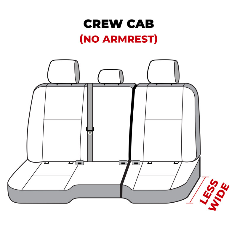 Covercraft 11-24 Dodge Ram Polycotton SeatSaver Custom Second Row Seat Covers - Taupe - SS8397PCTP Photo - out of package