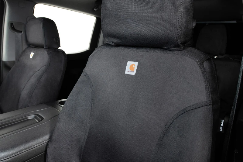 Covercraft 10-19 Subaru Outback Carhartt Super Dux SeatSaver Custom Second Row Seat Covers - Black - SSC7421COBK Photo - out of package
