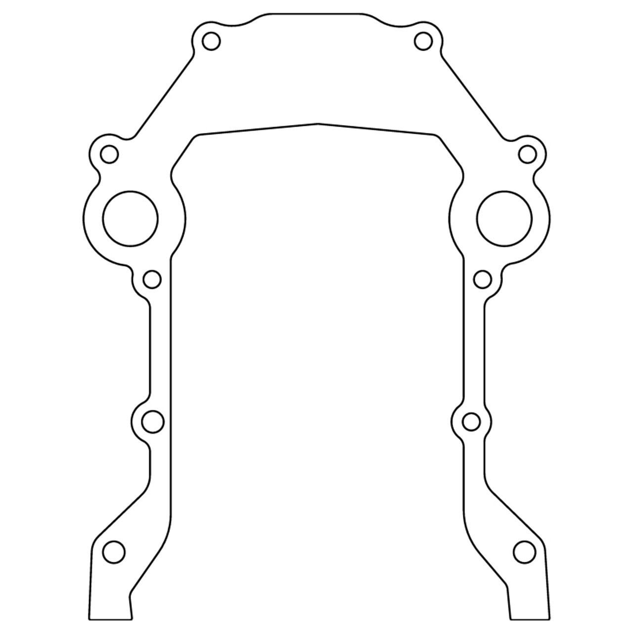 Cometic Ford-Y-Block .031in Fiber Timing Cover Gasket - C15085