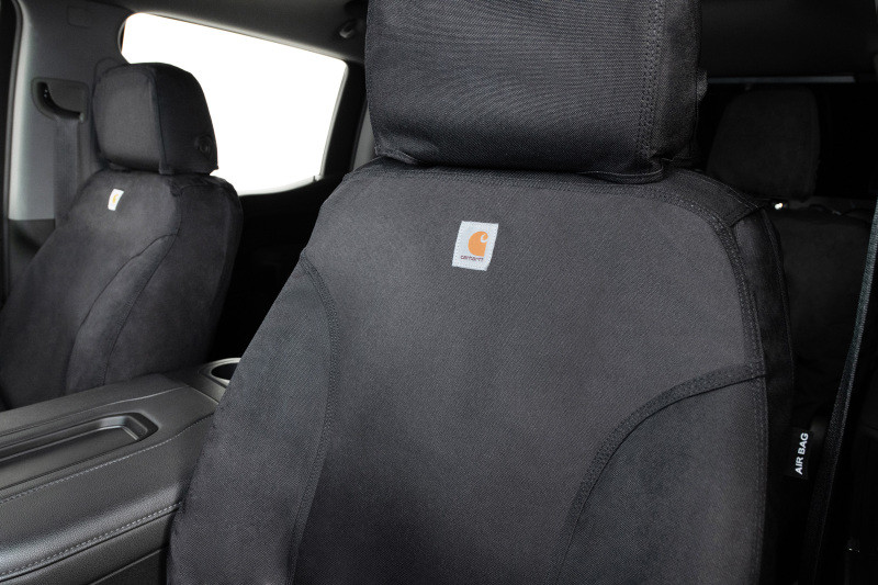 Covercraft 20-23 Dodge Durango Carhartt Super Dux SeatSaver Custom Second Row Seat Covers - Black - SSC7525COBK Photo - out of package
