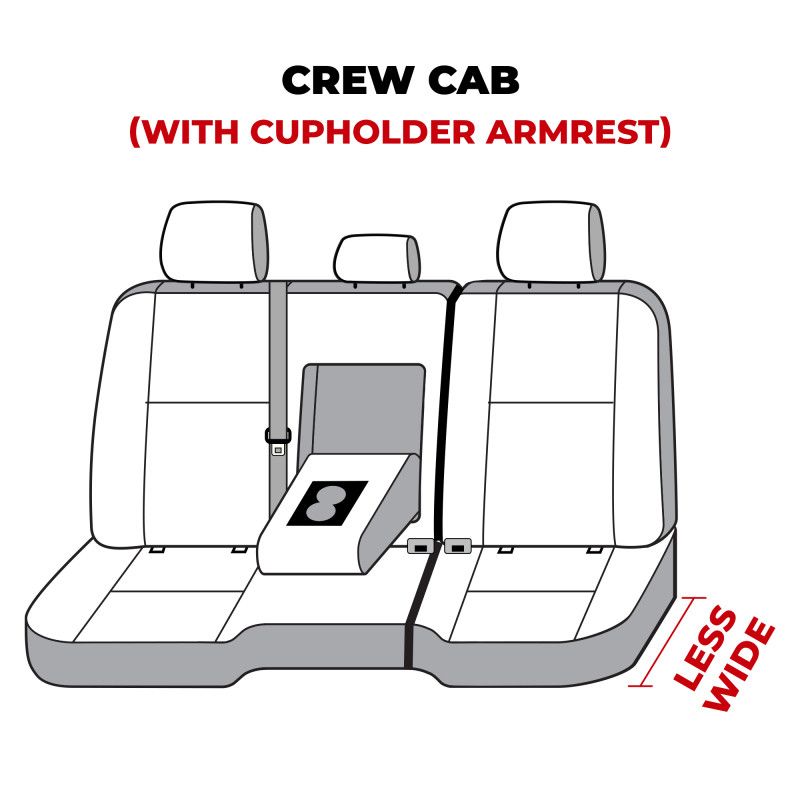 Covercraft 11-24 Dodge Ram Carhartt SeatSaver Custom Second Row Seat Covers - Gravel - SSC8396CAGY Photo - out of package