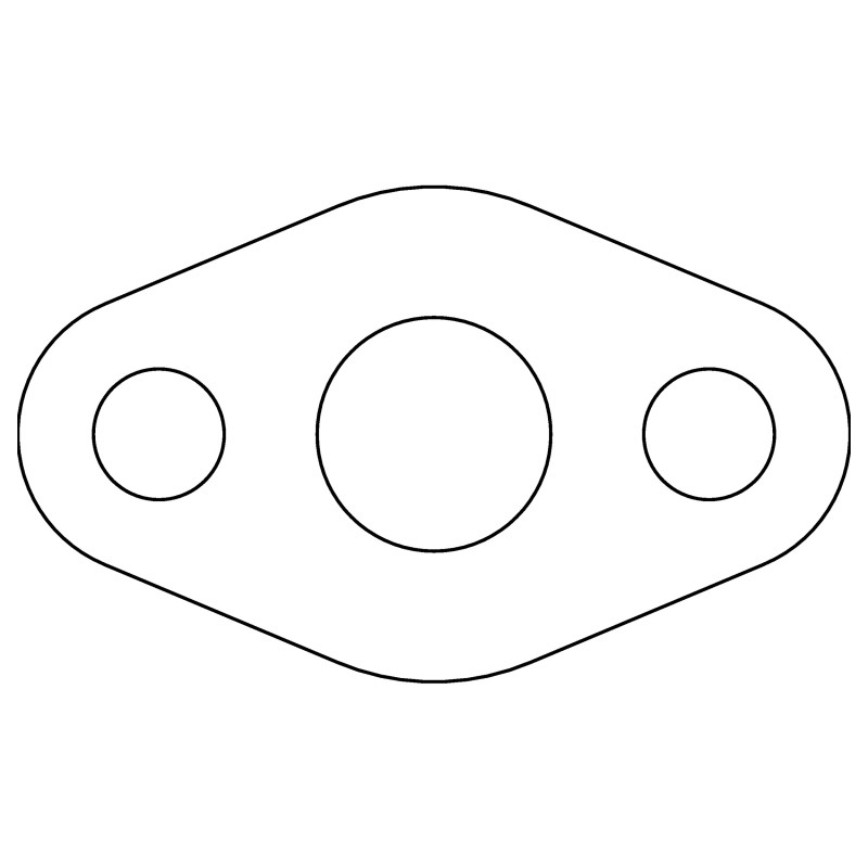 Cometic Ford 59A Flathead V8 .031in Fiber Oil Pump Screen Cover - 1945-1948 - C15127