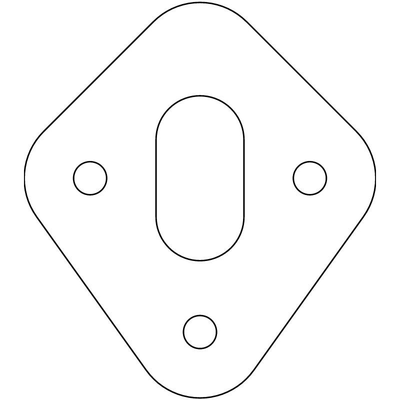 Cometic Ford 8BA/8CM Flathead V8 .031in Fiber Dipstick Tube Gasket - C15131