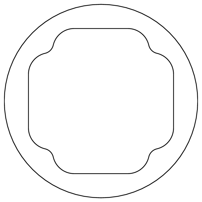 Cometic Ford 8BA/8CM Flathead V8 .060in Fiber Oil Pump Relief Nut Gasket - 1948-1953 - C15132