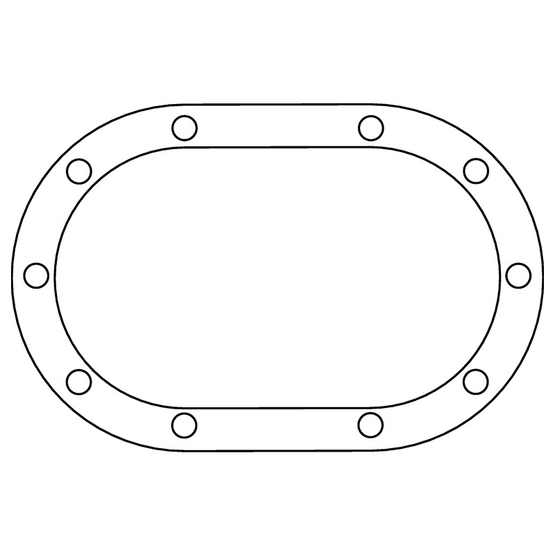 Cometic Sprint Midget Quick Change Gear Housing .032in AFM Differential Cover Gasket - 10 Bolt - C15236