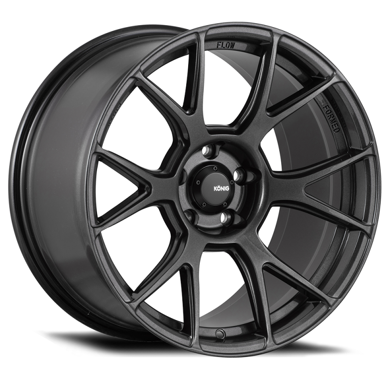 Konig Ampliform 17x8 4x100 ET45 Dark Metallic Graphite - AM87100456