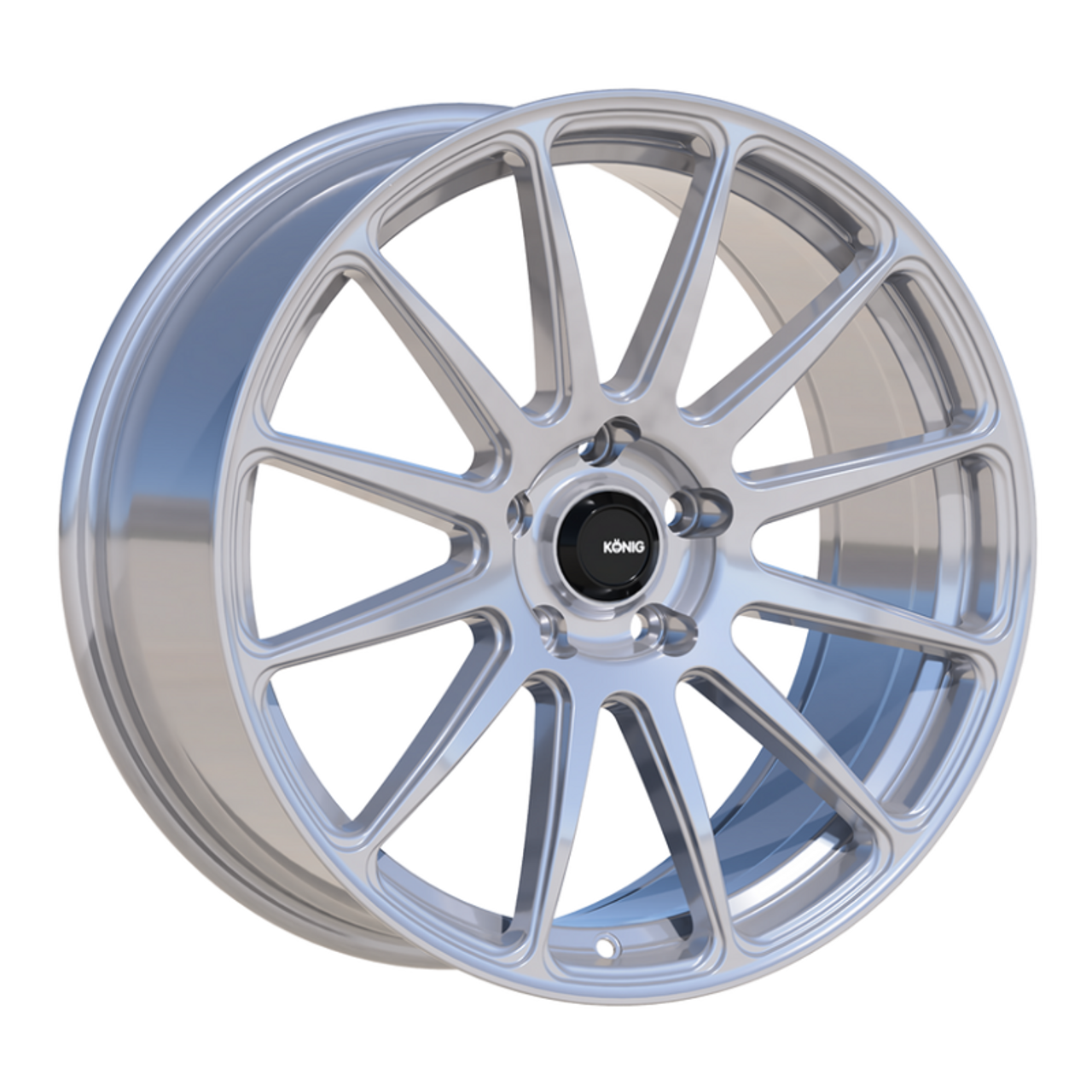 Konig Aeris 17x8 5x112 ET42 Steel Silver Wheel - AR8751242S