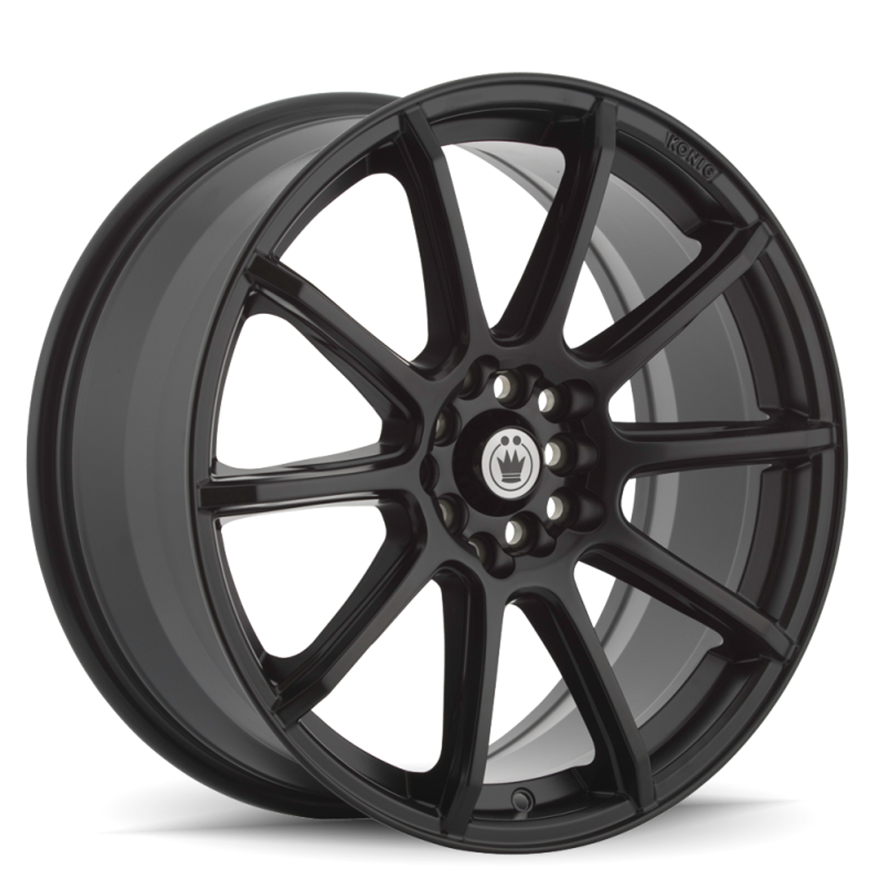 Konig Control 16x7 5x100 / 5x114.3 ET40 Matte Black - CL76T04405