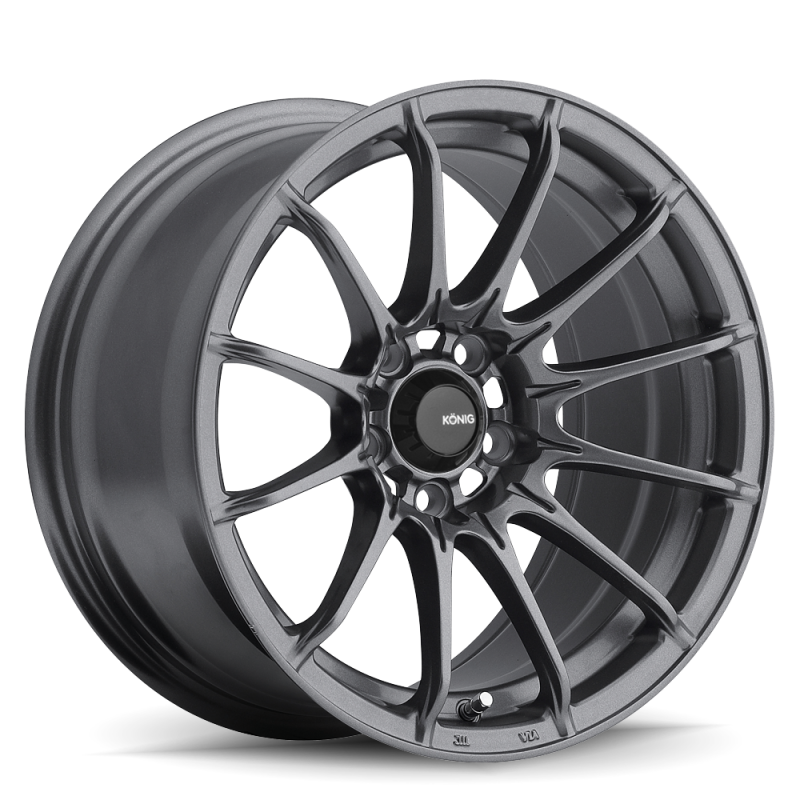 Konig Dial In 15x7 4x100 ET35 Matte Grey - DI5710035G