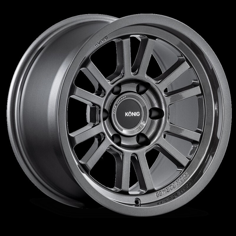 Konig HT1 18X9 6X139.7 ET0 Gloss Anthracite - H1986139006