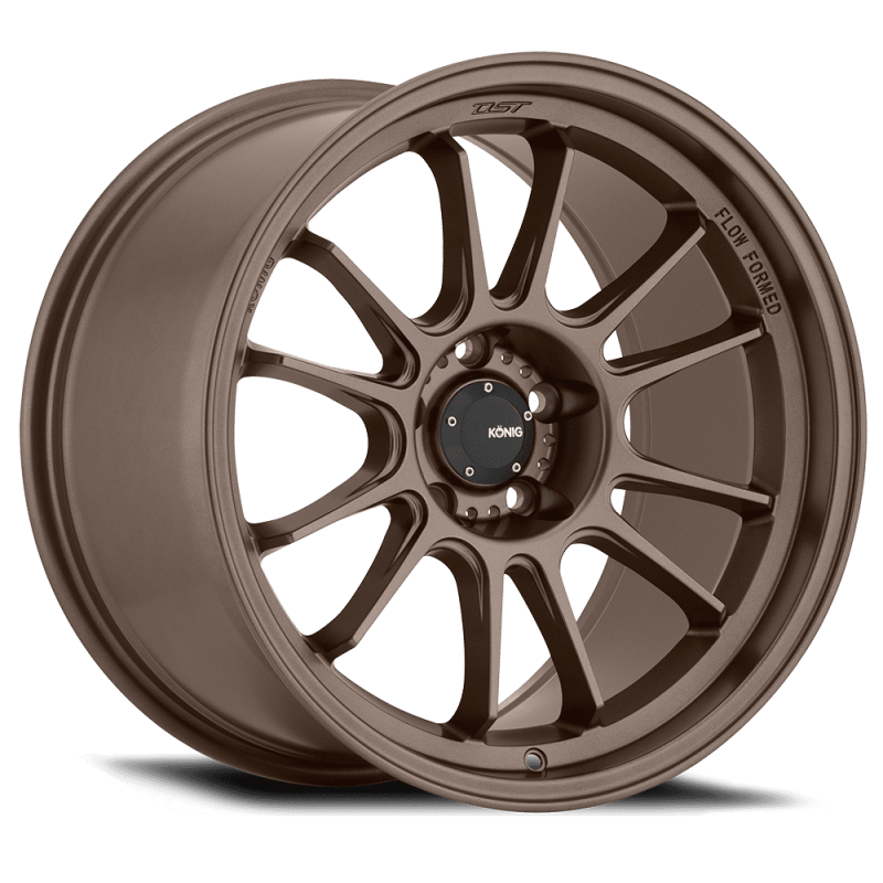Konig Hypergram 17X10 4X100 ET43 Race Bronze Flow Formed - HG07100438