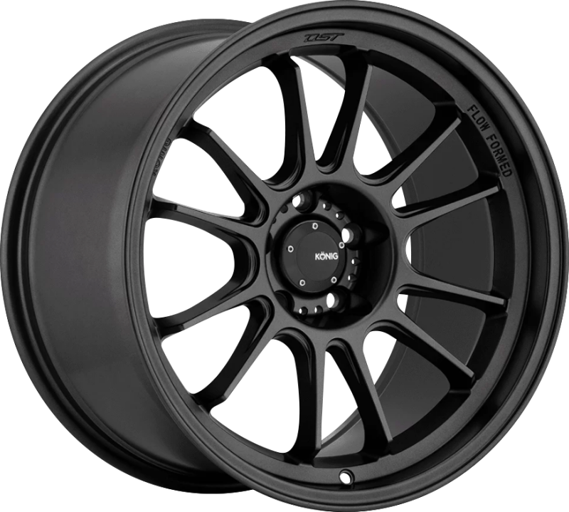 Konig Hypergram 18x12 5x114.3 ET20 Matte Black Wheel - HG28514205