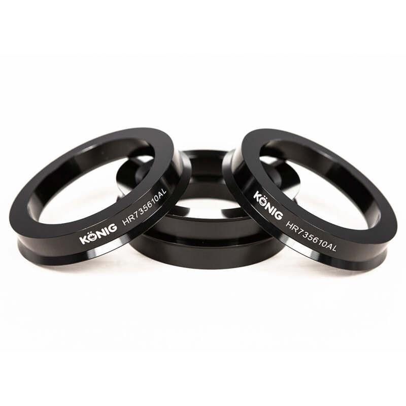 Konig Aluminum Hub Ring Set (4pcs) - 73.1mm O.D. / 56.1mm I.D. - HR735610AL