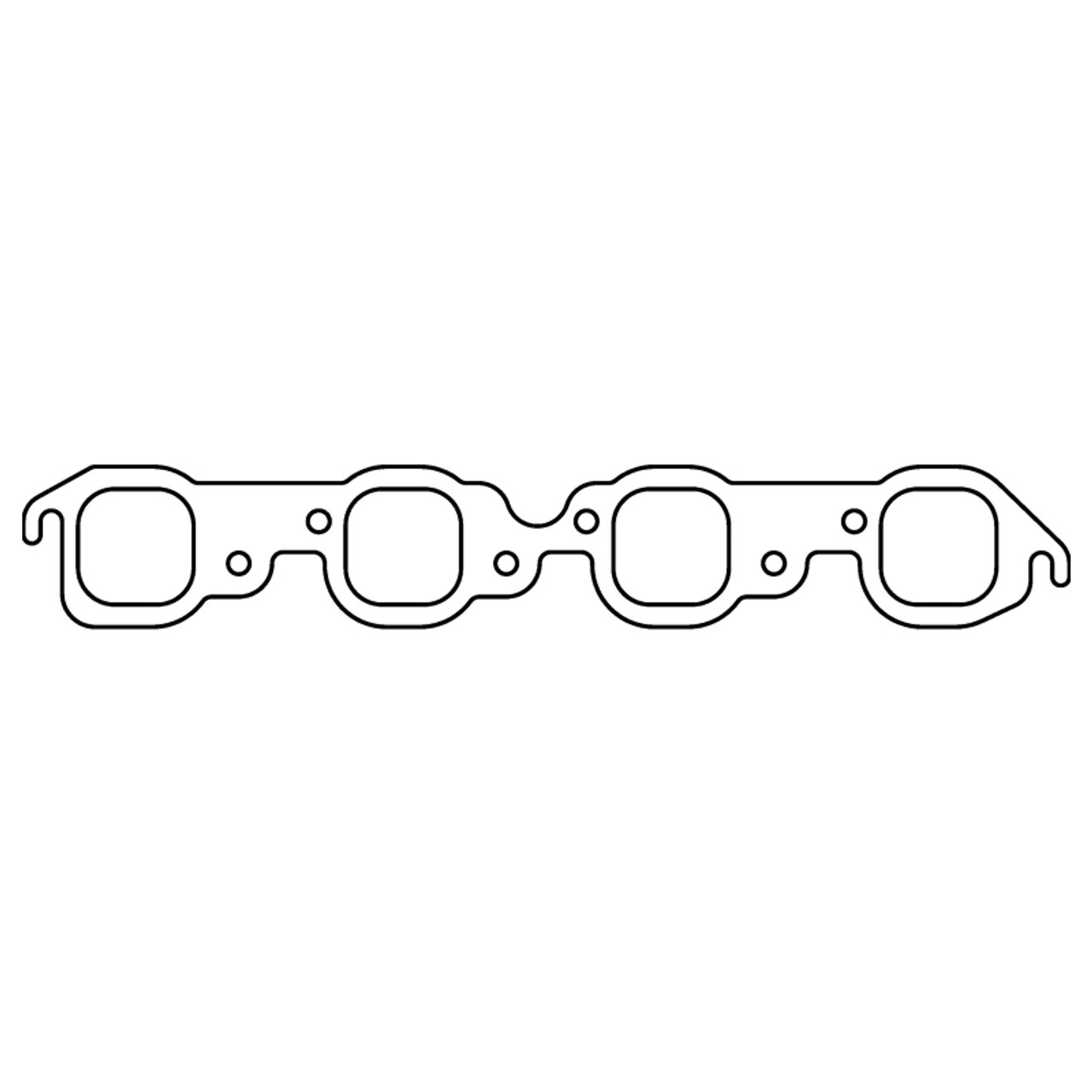Cometic Chevrolet Big Block V8 .060in. HTS Exh Mani Gasket Set - 2.090in. x 2.090in. Square Ports - C15325HTS