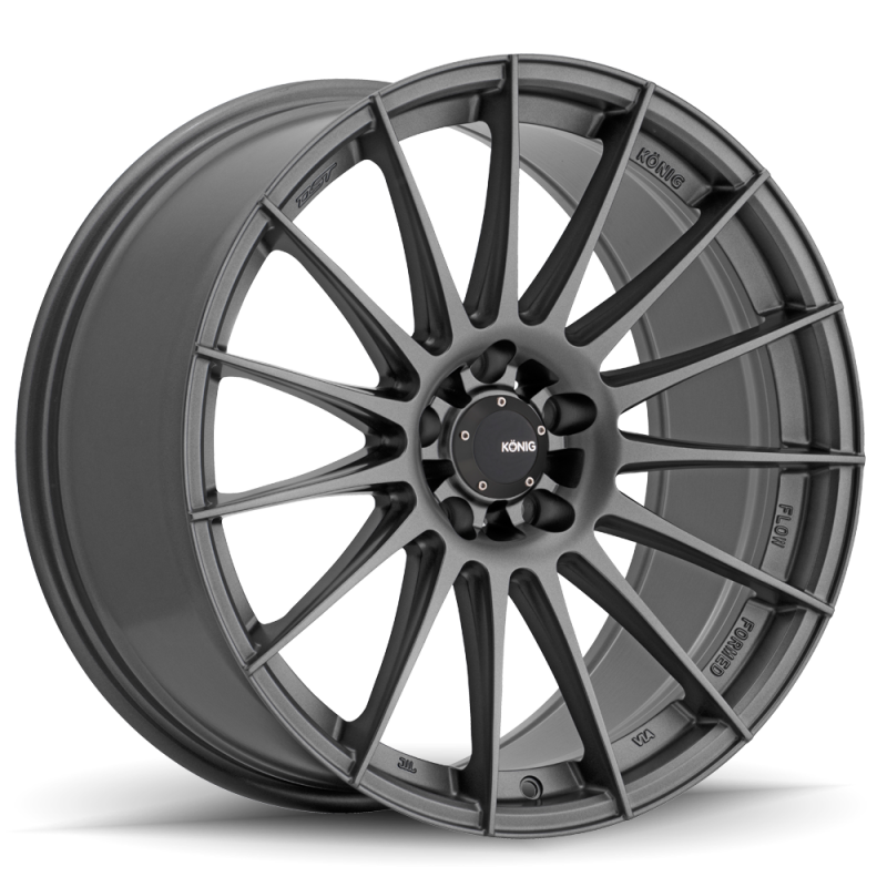 Konig Rennform 18x8 5x114.3 ET35 Matte Grey - RF8851435G