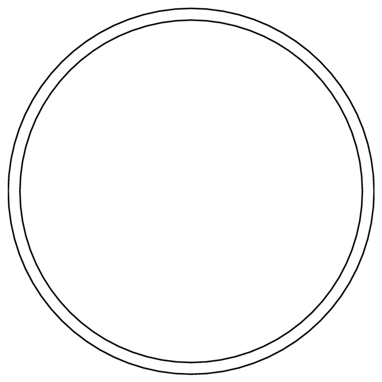 Cometic Holley 4500 Dominator .060in Fiber Air Cleaner Mounting Gasket - 7.3125in Diameter - C15349
