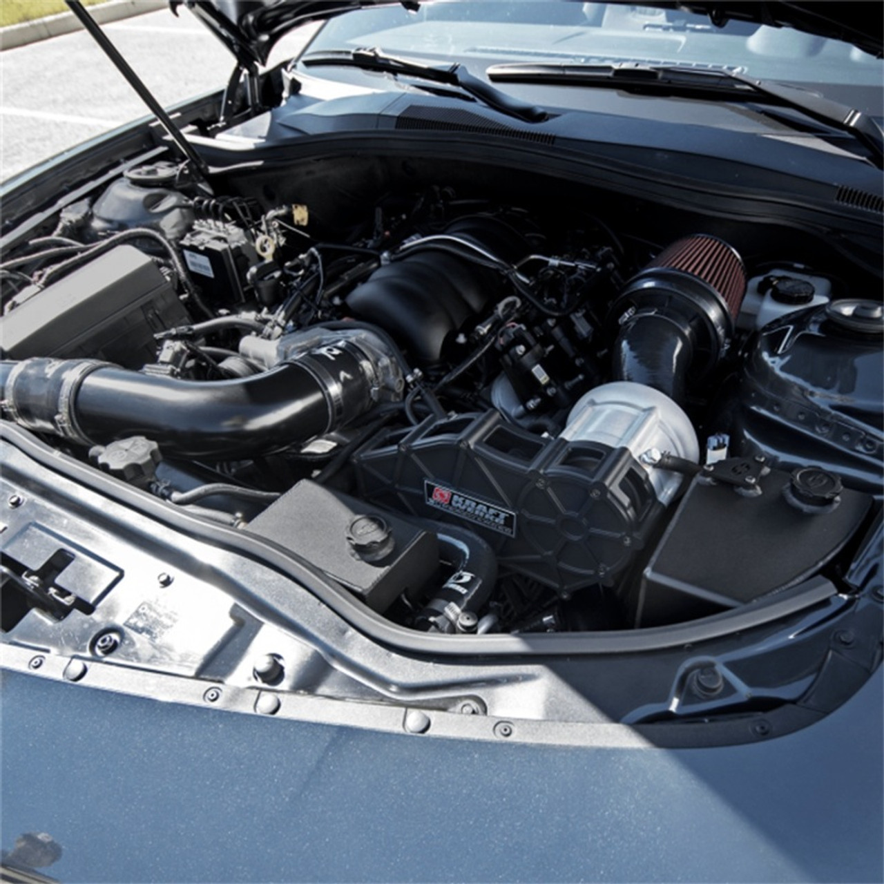 KraftWerks 10-15 Chevy Camaro SS LS3 6.2L Supercharger System w/o Tuning - Black Edition - 150-02-1013B