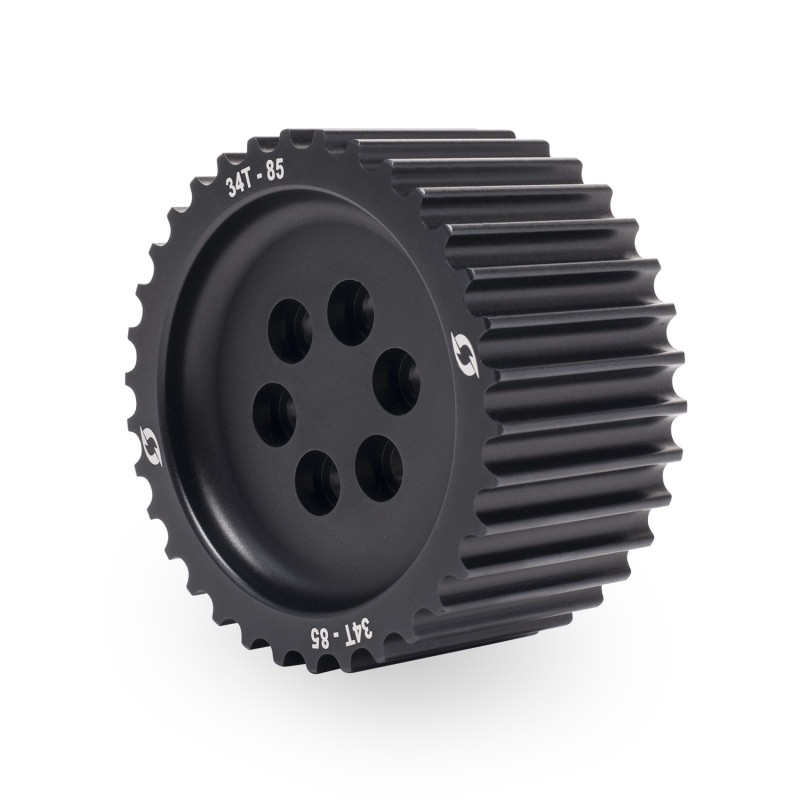 KraftWerks Cogged Pulley - 85mm Cogged 64mm Width (6 Bolt / Must Use Adapter Hub) - 159-99-8564