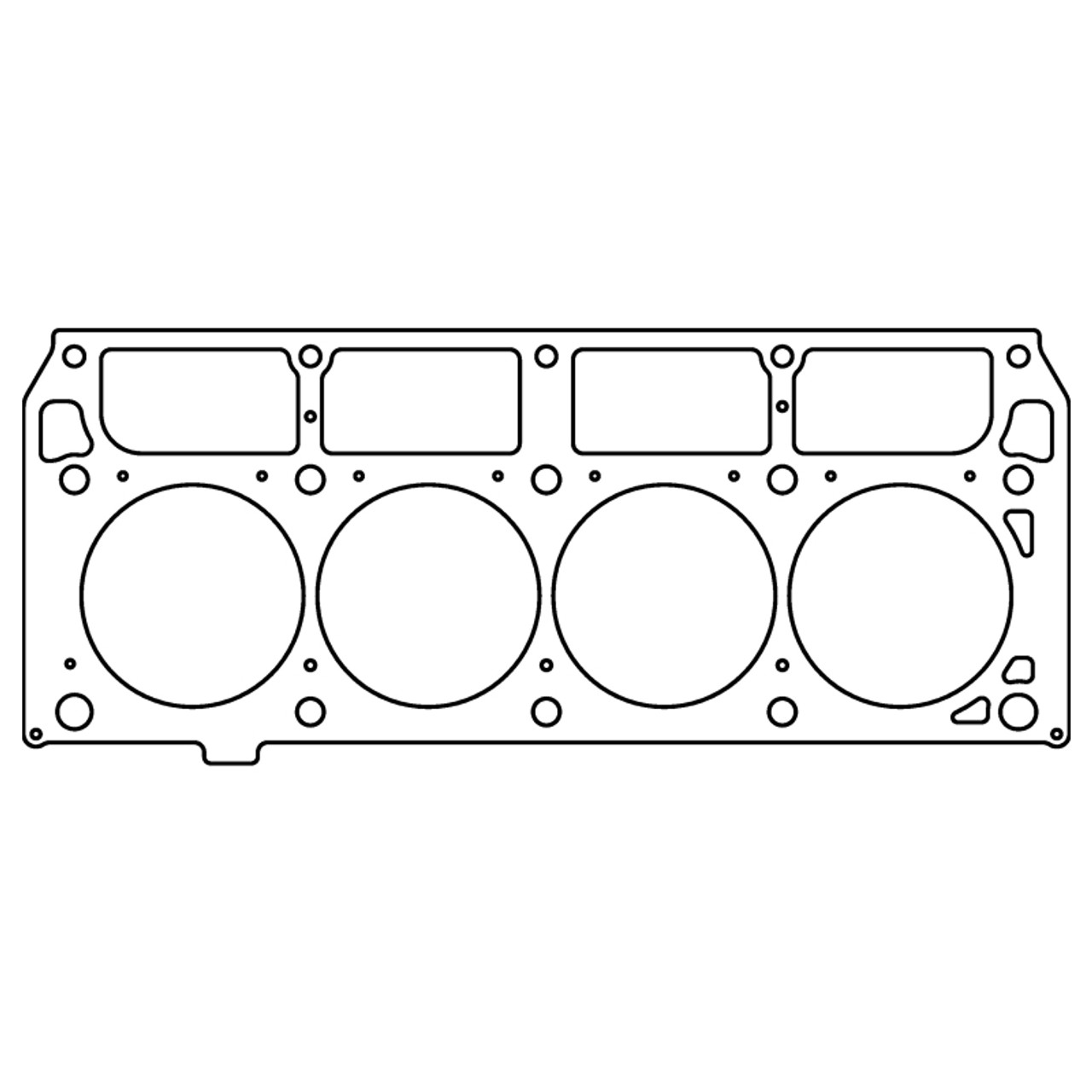 Cometic Chevrolet LS7 Gen-IV SB V8 4.130in Bore .051in MLS Cylinder Head Gasket - C15510-051
