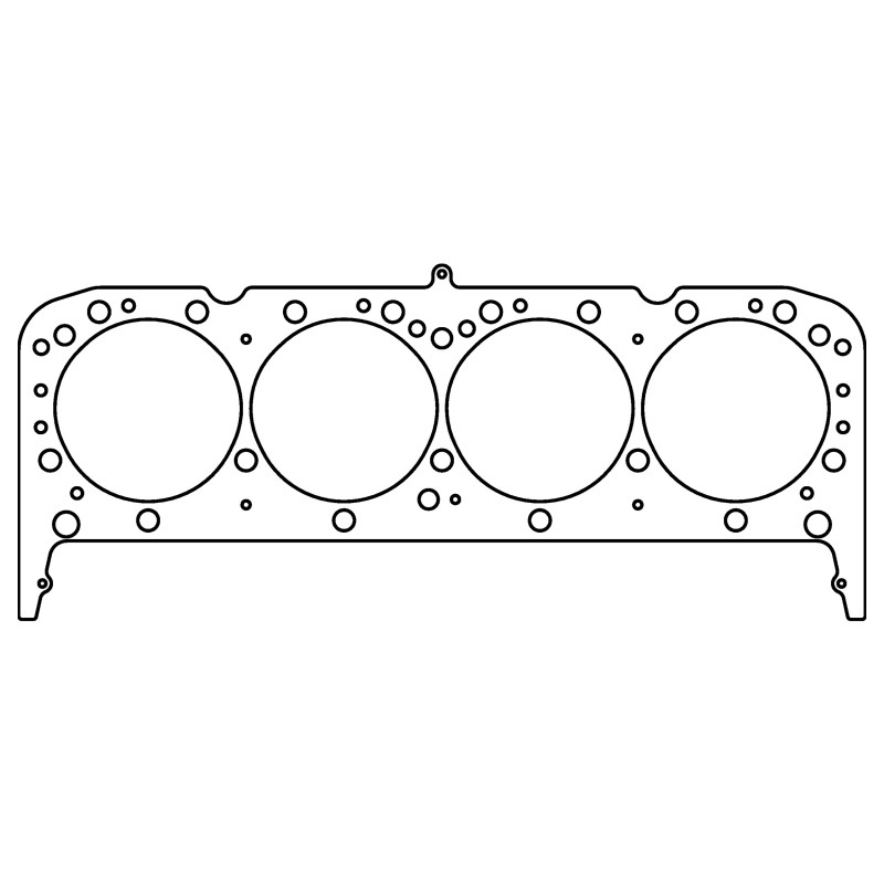 Cometic Chevy Gen1 Small Block V8 .040in MLS Cylinder Head Gasket-4.080in Bore-With Valve Pockets - C15604-040