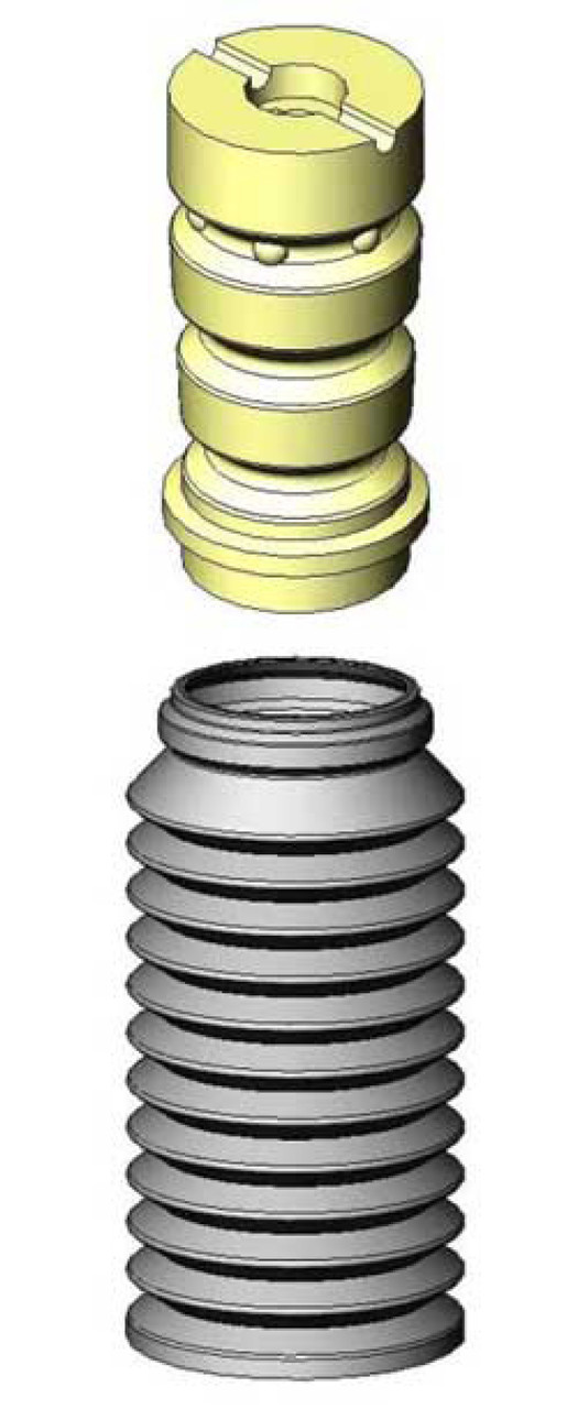 KYB Shocks & Struts Strut Boots Rear AUDI A4 2002-04 AUDI RS4 2007-08 AUDI TT (Exc. Quattro) 2008-09 - SB124