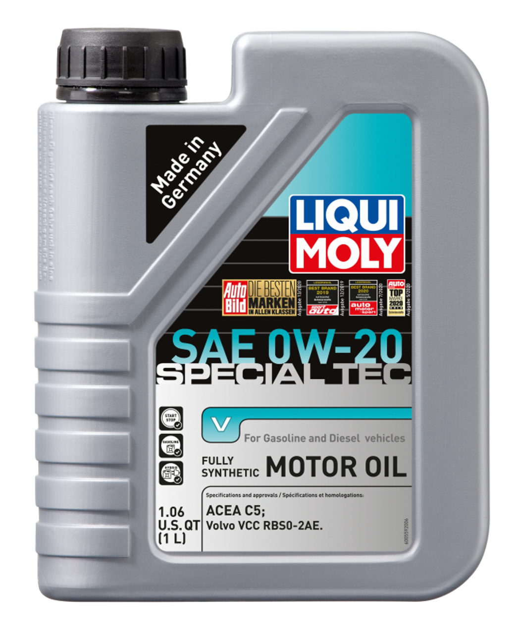 LIQUI MOLY 1L Special Tec V Motor Oil SAE 0W20 - 20198