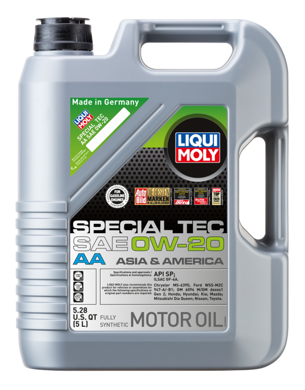 LIQUI MOLY 5L Special Tec AA Motor Oil SAE 0W20 - 2208