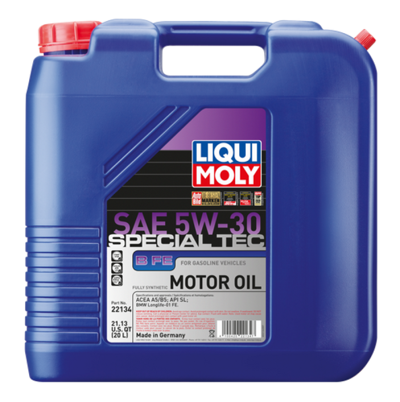 LIQUI MOLY 20L Special Tec B FE Motor Oil SAE 5W30 - 22134