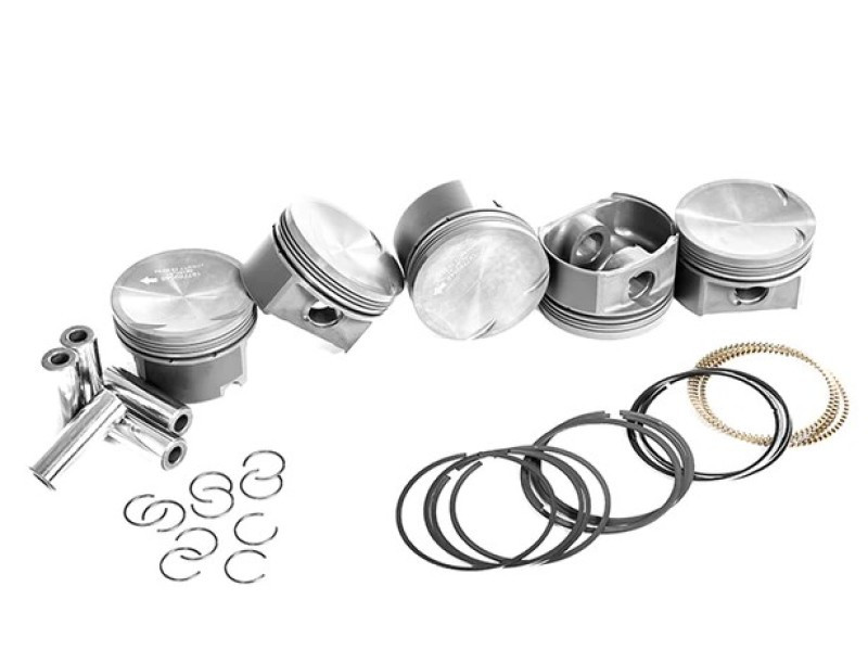 Mahle OE GMC Trk 3.5L I-5 Vin 6 2004-2006 Canyon Colorado Hummer H3 2006+ Piston Set (Set of 5) - 2243565010