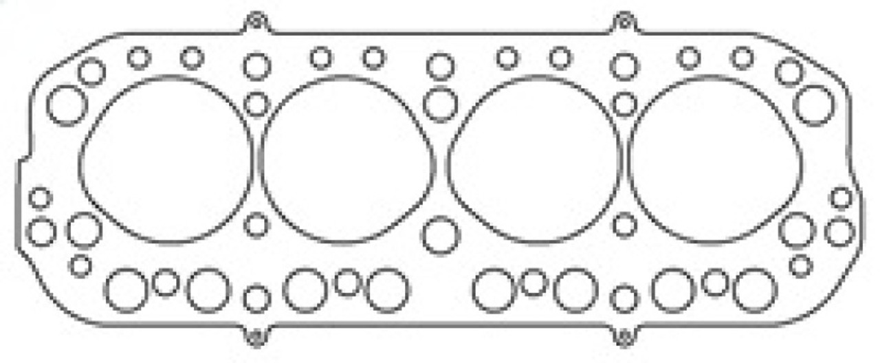 Cometic MGB 4cyl 75-80 Head 83mm Bore .098 inch MLS Head Gasket - C4147-098