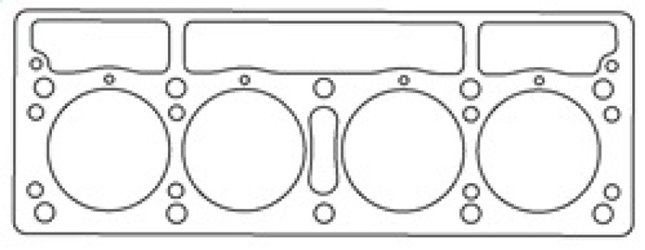 Cometic Triumph TR4 88mm .043 inch CFM-20 Head Gasket - C4152-043