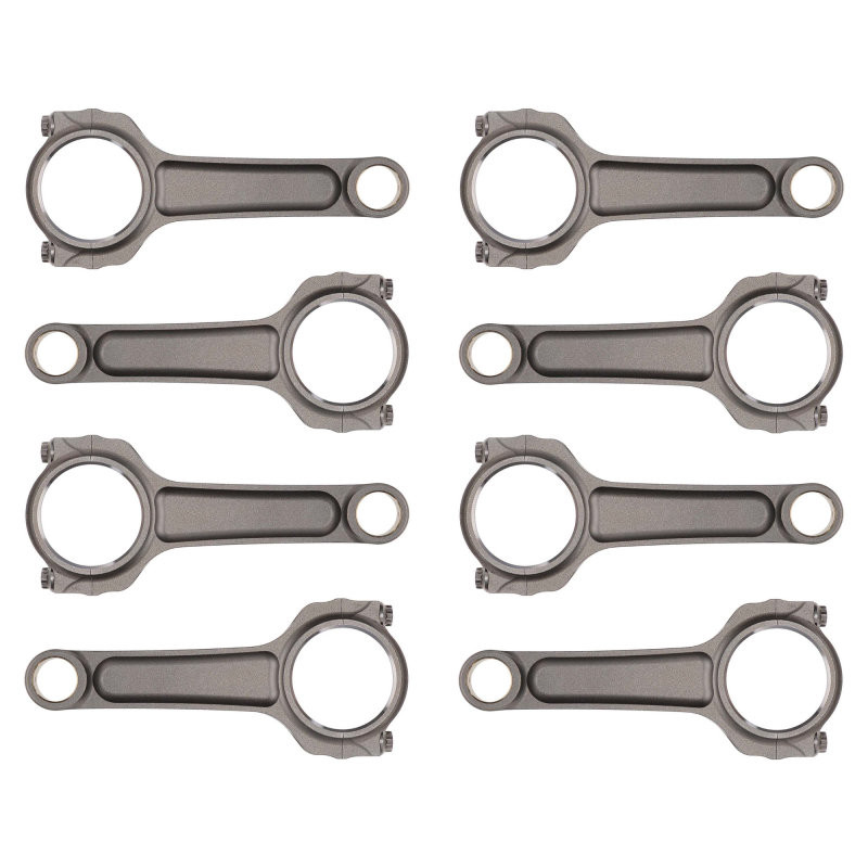 Manley 79-90 Chevy Big Block 6.135in L 4340 Pro Series I-Beam Connecting Rods - 8 - 14160-8