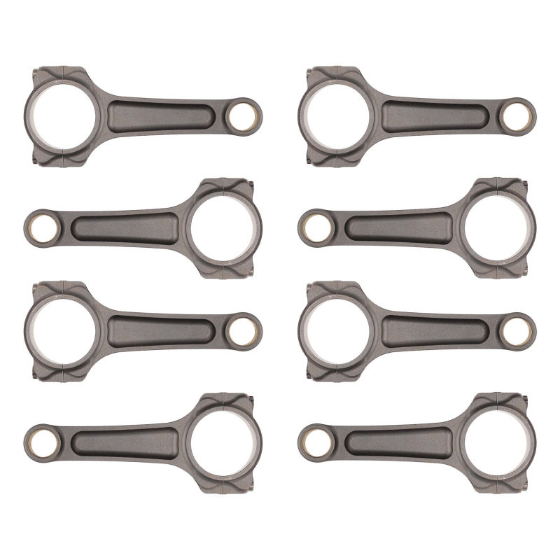Manley Small Block Chevy .025in Longer LS-1 6.125in Std Weight Pro Series I Beam Connecting Rod Set - 14559-8