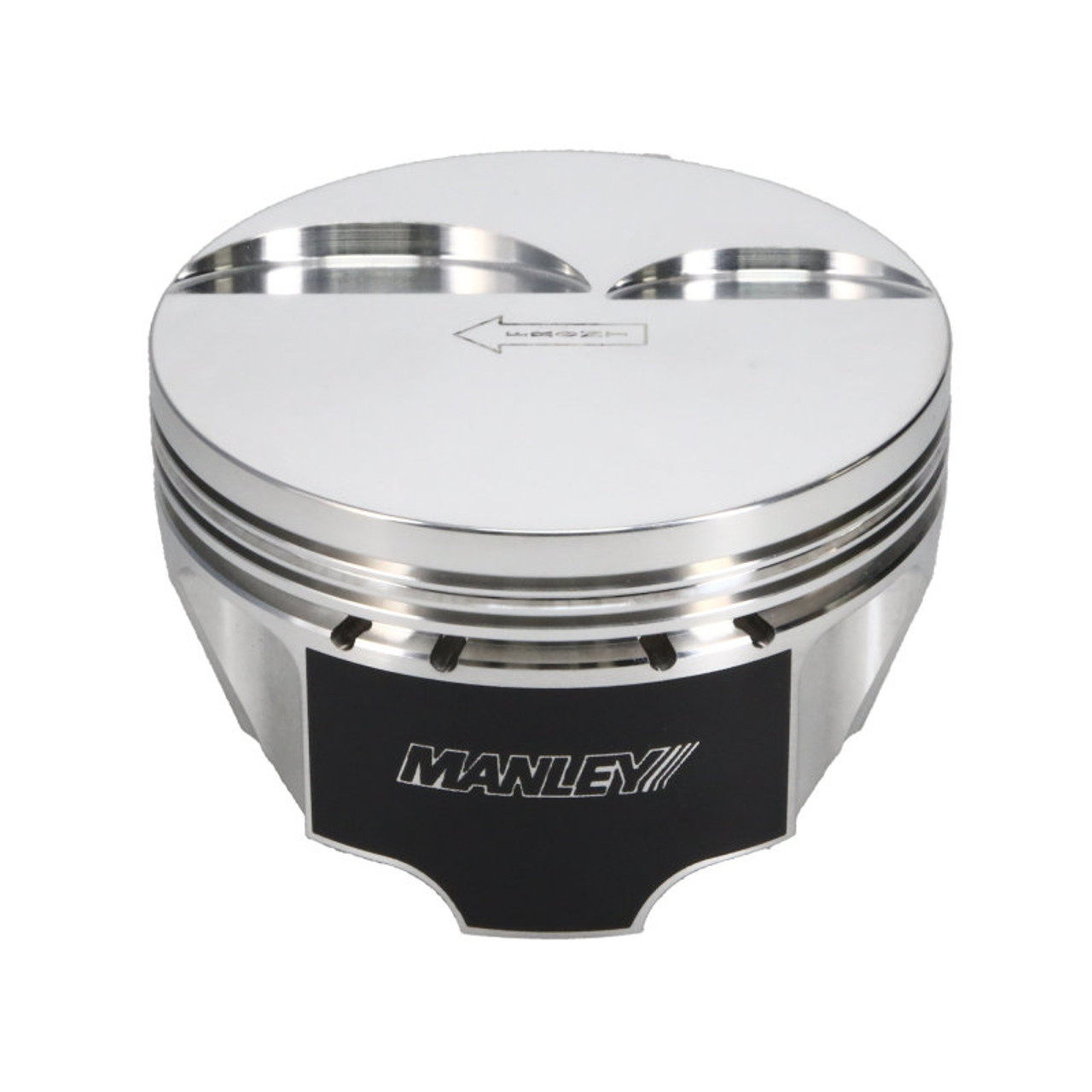 Manley Chevy LS 4.070in Bore 3.622in Stroke -4cc Flat Platinum Series Piston Set - 562570CE-8