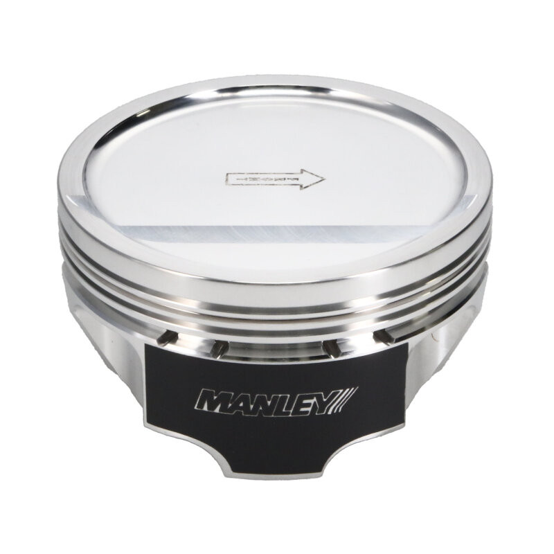 Manley Chevrolet LS Piston Set - 4.130in Bore 1.115in CH, -18.00 CC - 566305CE-8