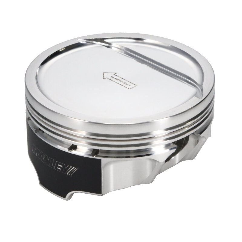 Manley Chevrolet LS Piston Set - 4.165in Bore 1.115in CH, -18.00 CC - 566340CE-8