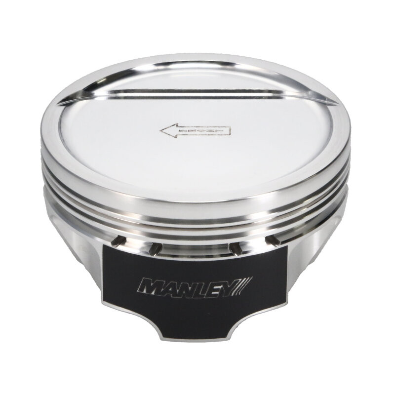 Manley Chevrolet LS Piston Set - 4.165in Bore 1.115in CH, -18.00 CC - 566340CE-8