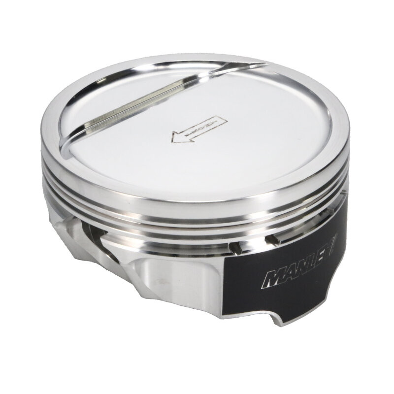 Manley Chevrolet LS Piston Set - 4.165in Bore 1.115in CH, -18.00 CC - 566340CE-8
